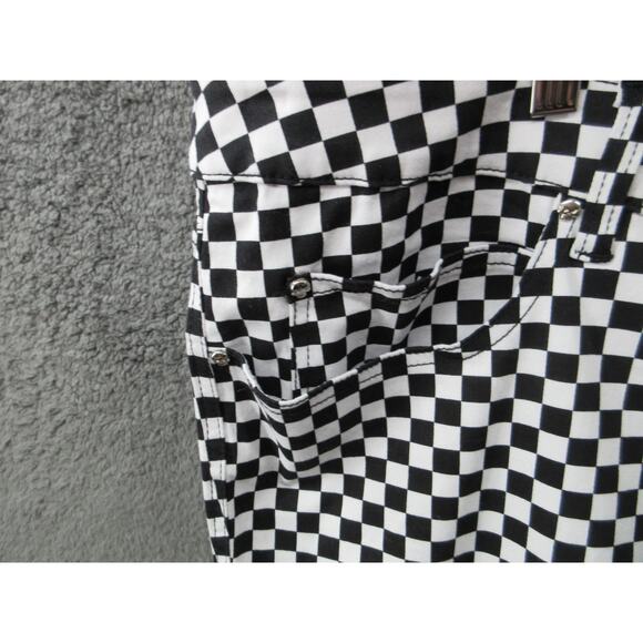 NWT Tripp NYC Daang Goodman Plus Size 28 Checkerboard Skinny Pants HOT TOPIC - Picture 7 of 16